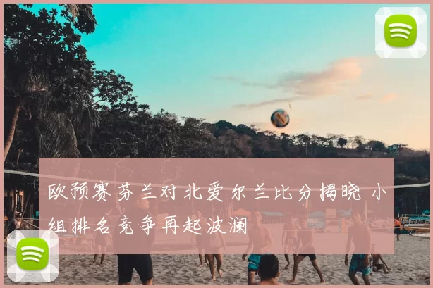 欧预赛芬兰对北爱尔兰比分揭晓 小组排名竞争再起波澜