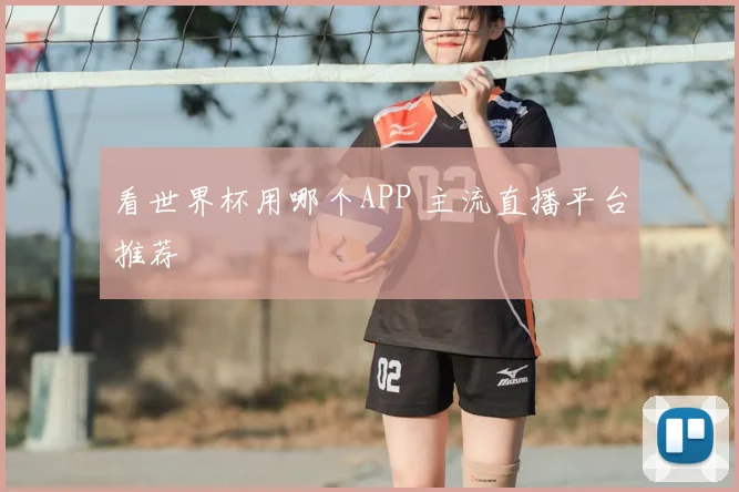 看世界杯用哪个APP 主流直播平台推荐
